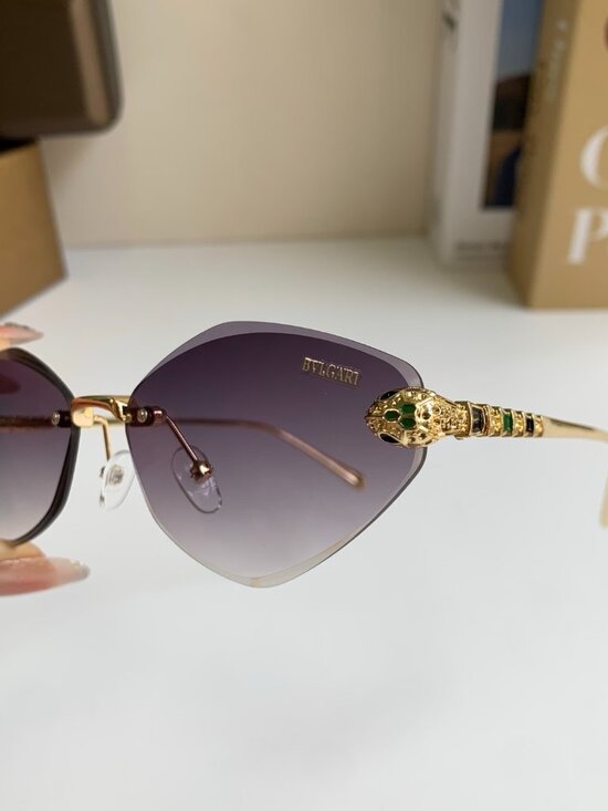 Bvlgari Serpenti Rimless Gradient Purple Sunglasses main image 6